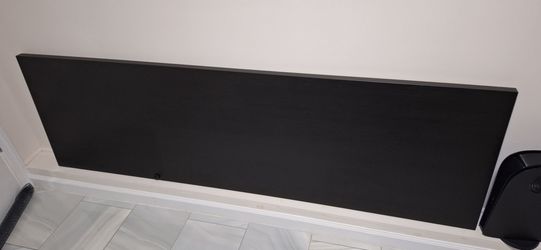 IKEA DESK TABLE TOP BLACK/BROWN