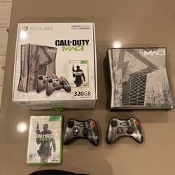 Xbox 360 slim mw3 limited edition console