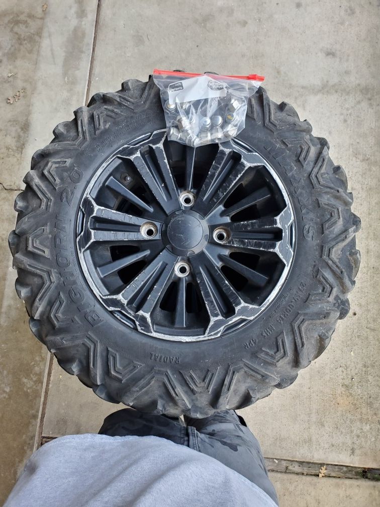 Free UTV Side By Side Tires and Wheels. Honda Pioneer 1000 for Sale in
