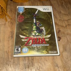 Wii- Zelda, The Legend Of Zelda Skyward Sword