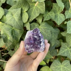 100% Natural Raw Amethyst Cluster #9