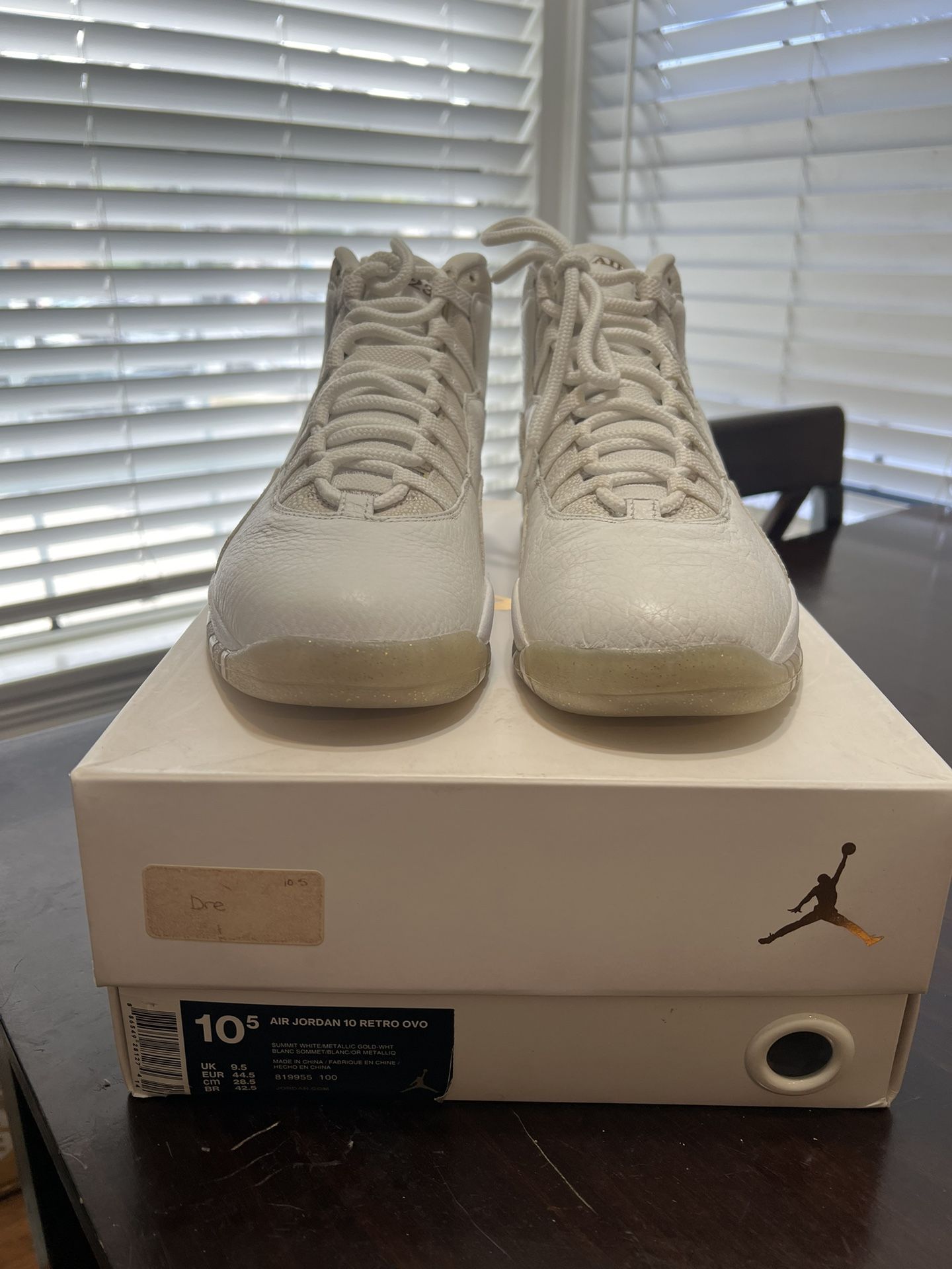 Air Jordan Retro 10 Drake “OVO” 2015 size 10.5 DS