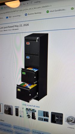 4 Drawer Filing Cabinet