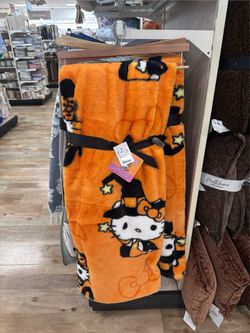 Hello Kitty Halloween Blanket