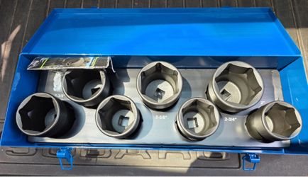 Grey Pneumatic Impact Socket Set 8370