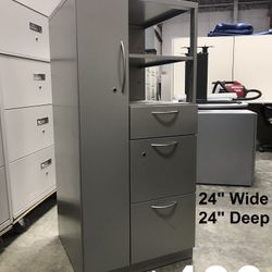 Filing Cabinet Combo - Storage Cabinet 24" Wide 24" Deep #13
