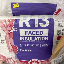 R13 Faced Insulation Roll