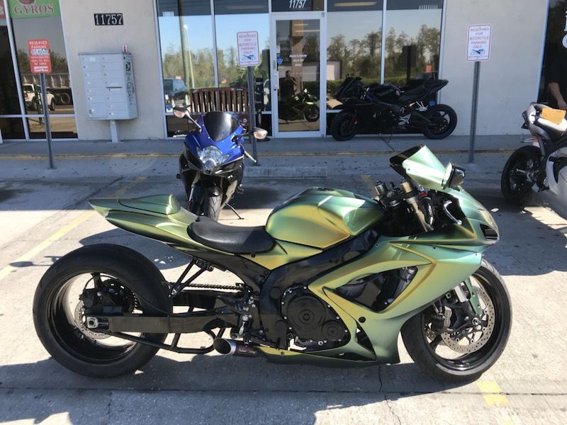 2006 Suzuki GSXR 600 with 240 kit