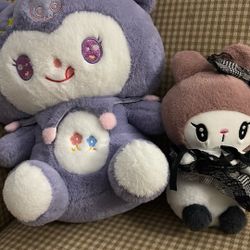 Kuromi Plushies
