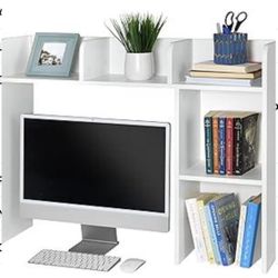  the Store 4.3 *1 * (364) Tangkula Desktop Bookshelf, Countertop Storage Hutch with 5 Shelves for Computer Desk, Desk 3-Tier Display Rack, Multipurpos