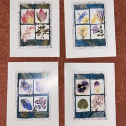 Boxed Set of Envelopes & Blank Cards, 24 Cards (4 designs)