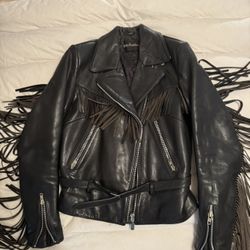 Harley Davidson Women’s Leather Fringe Jacket