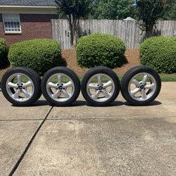 Beautiful set of rims and practically new tires 16 inch for a Mercedes SL or SLK or any Mercedes