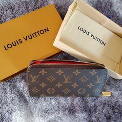 Louis Vuitton Cherry Red Brown Wallet💋