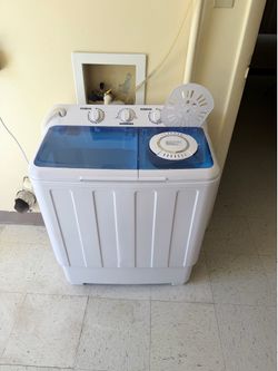 Aurtech 28lb semi-automatic washer with spinner combo