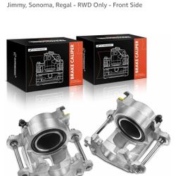 A-Premium Disc Brake Caliper Assembly Compatible with Chevy, GMC, Buick, Avanti, Isuzu, Oldsmobile and Pontiac Models- S10 Blazer, Malibu, Camaro, LLV
