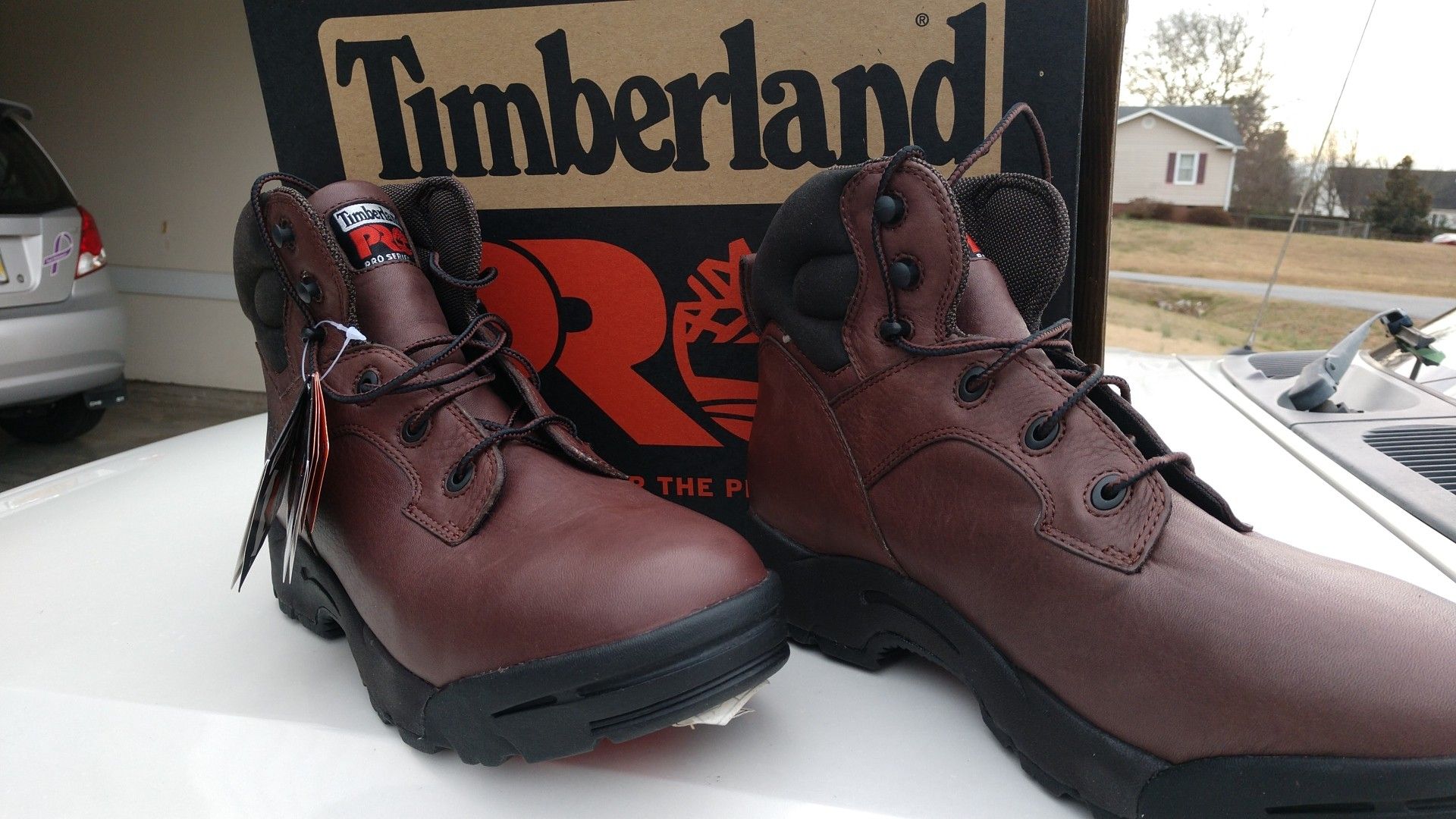 Work Boots - Timberland Steel Toe