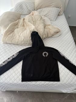 Real chrome hearts hoodie