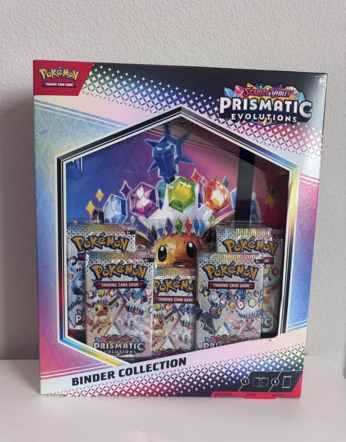 Pokemon Prismatic Evolutions Binder Collection