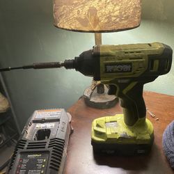 Ryobi Impact With Battery And Charger