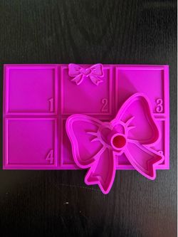 Claim tray bow set w single pen holder