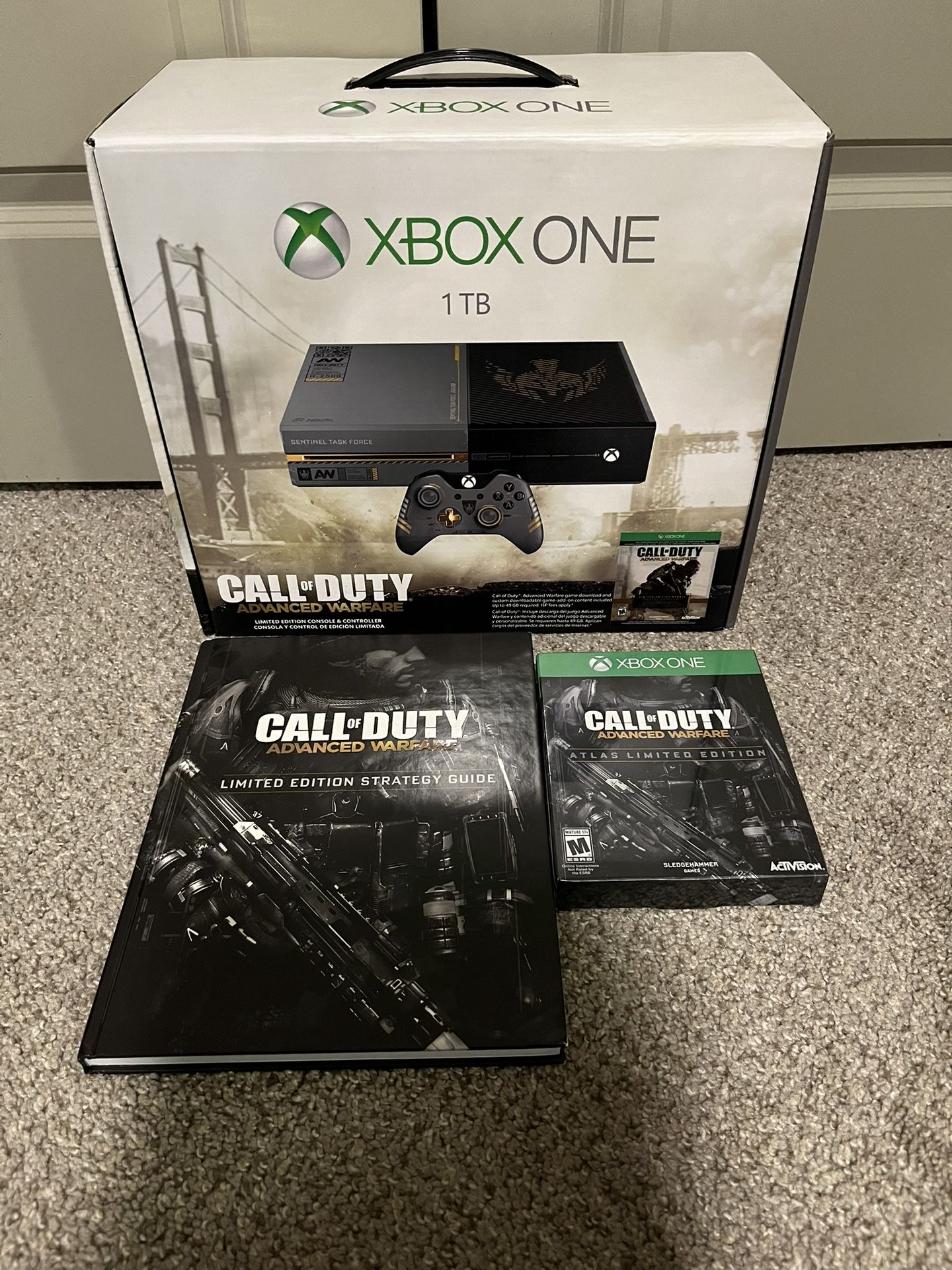 Xbox One Call Of Duty Advanced Warfare Limited Edition Console Bundle 1tb
