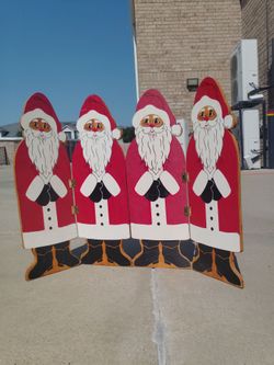 Vintage Santa decor