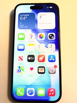 Apple IPhone 15 Black 128GB- Unlocked - $200