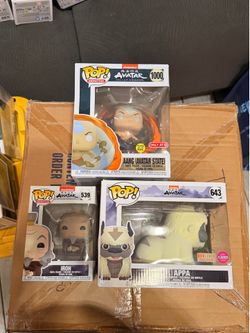 Avatar the last Airbender Funko Pop bundle