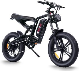 E2/K20 Electric Bike for Adults, 48V 13Ah/15Ah Battery, Up to 28 MPH & 46.6/60 Miles (PAS)