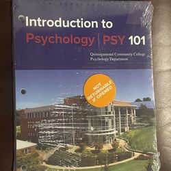 Quinsigamond Community College PSY101 Textbook 