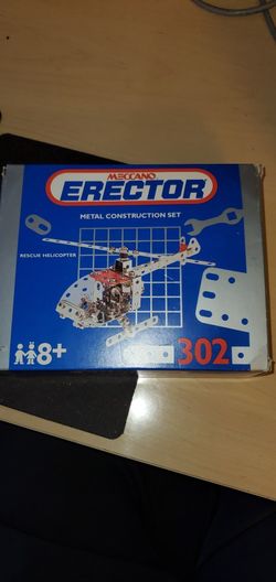 Meccano Erector Rescue Helicopter