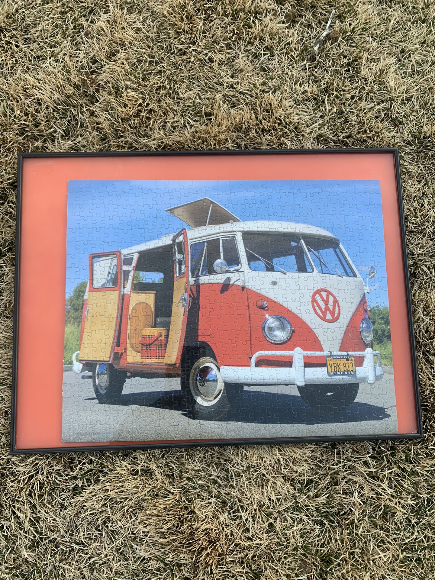 Vw Bus Puzzle In Frame