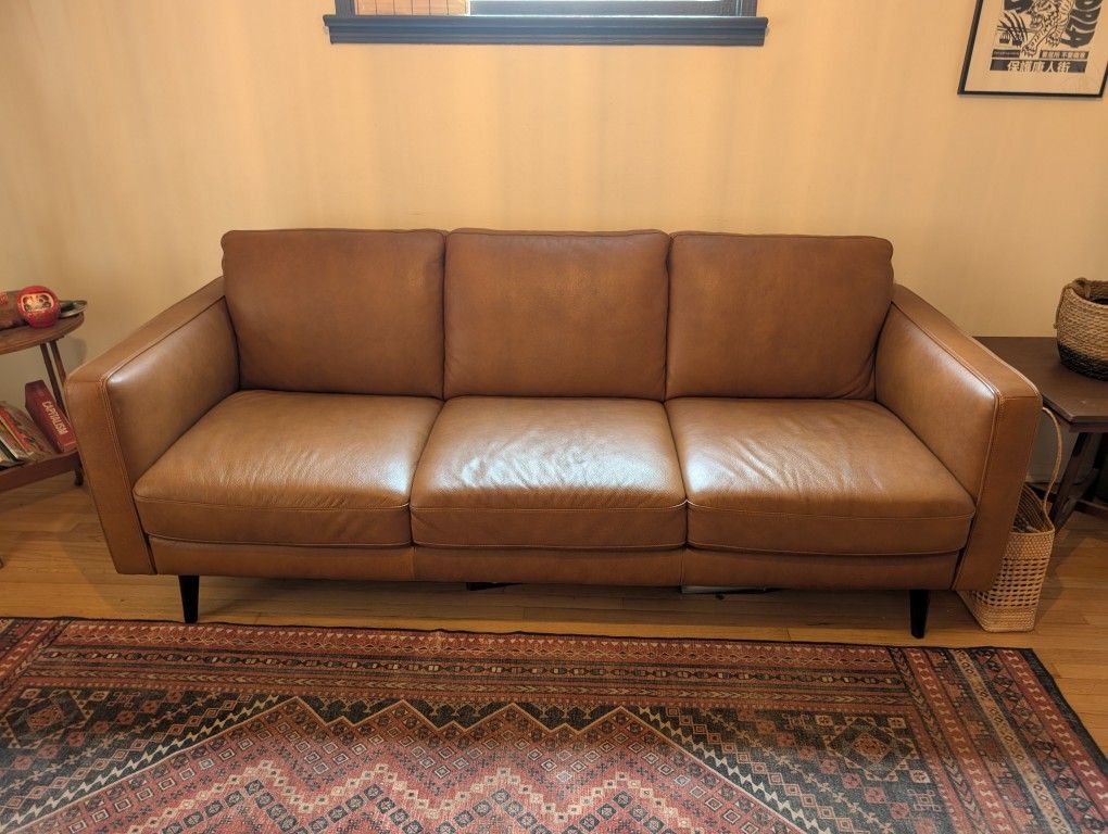Natuzzi Leather Sofa