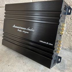 Mrmusicman 1300RMS watts Class D Mono Amp - $169