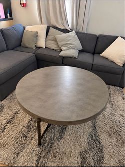 Couch and coffee table