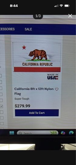 California flag 8ft X 12ft