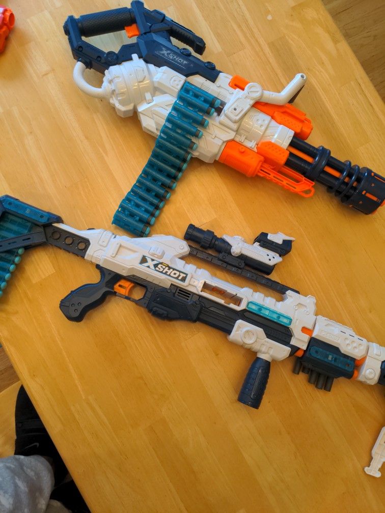 Zuru X-Shot Nerf Guns X2