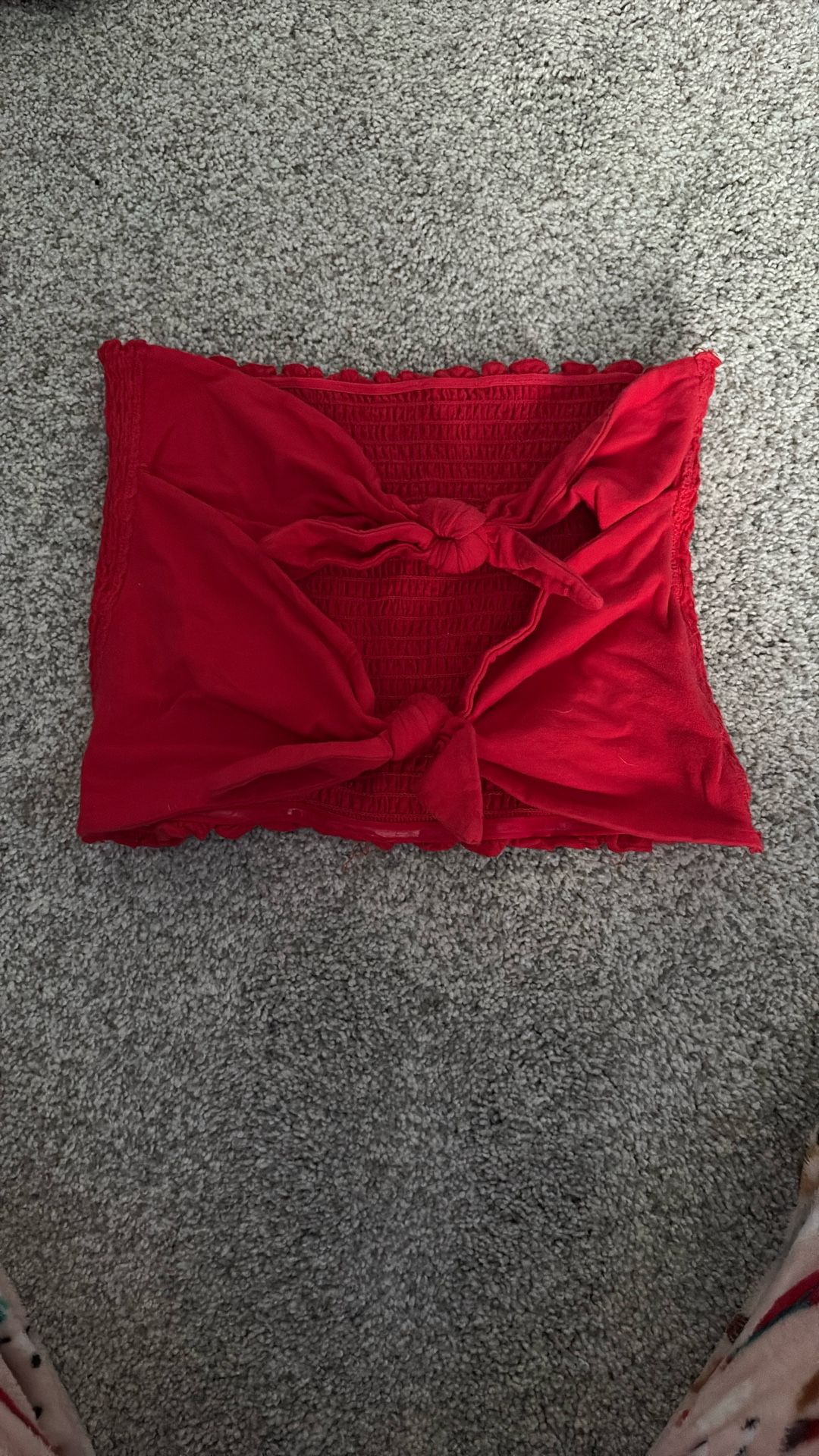 red tube top