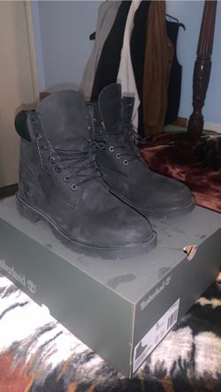 All black Timberlands