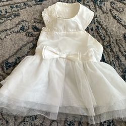 White Dog Wedding Dress Size Large