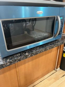 New Microwave 1.6 cu Ft. Over The Range Stainless Steel