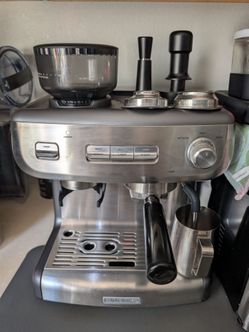 Calphalon Espresso Machine with Coffee Grinder Temp iQ