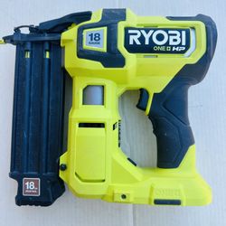 RYOBI ONE+ HP 18V 18-Gauge Brushless Cordless AirStrike Brad Nailer (Tool Only)
