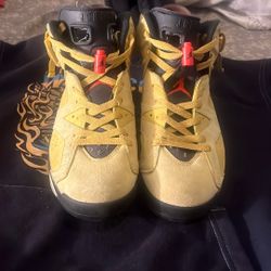 Air Jordan 6 Retro Wheat/yellow (Cactus Jacks)