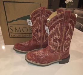 🤠✨ Smoky Mountain Girls Western Boots – New in Box ✨🤠 size 13