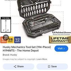  Brand New Husky Tool Set 