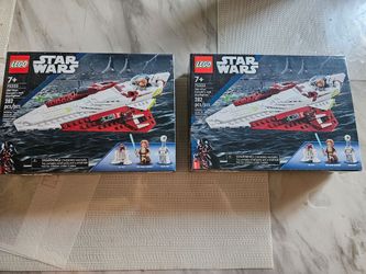 2  Sealed Lego Star Wars Obi-Wan Kenobis Jedi starfighter