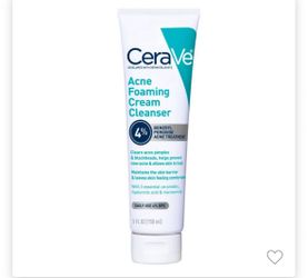 CeraVe Acne Foaming Cream Cleanser 