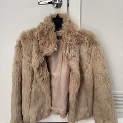 Faux Fur Ladies Coat 
